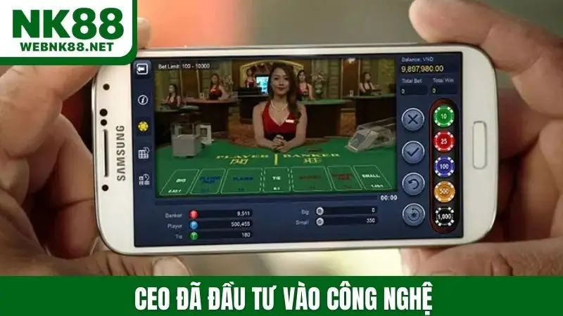 CEO đã đầu tư vào công nghệ