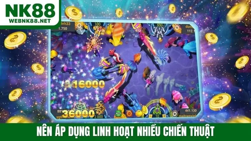 Nên áp dụng linh hoạt nhiều chiến thuật